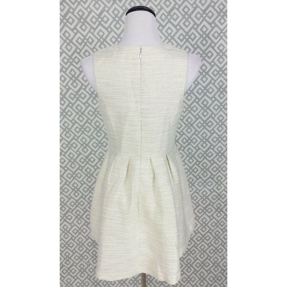 Forever 21 Contemporary Gold Ivory Tea Dress - Picture 3 of 6